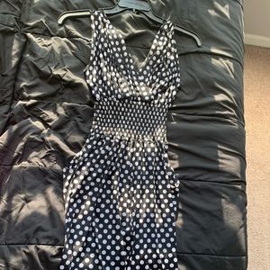 Polka dot jumpsuit